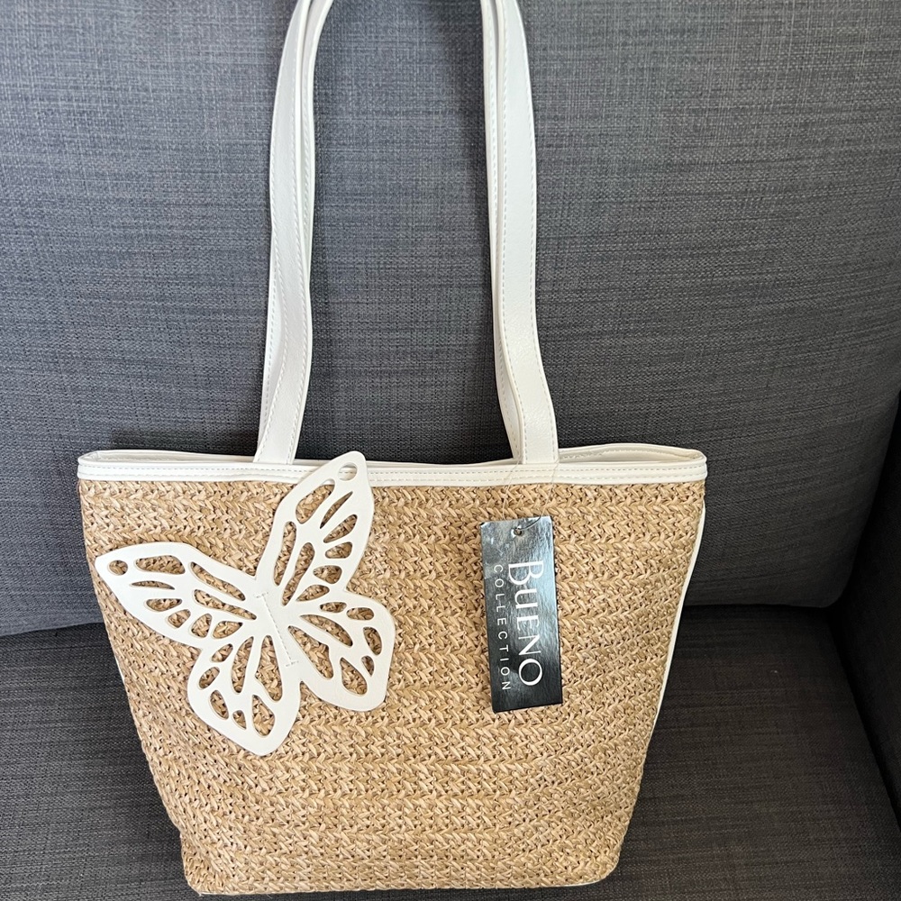 NWT BUENO COLLECTION WIVED SHOULDER BAG PURSE